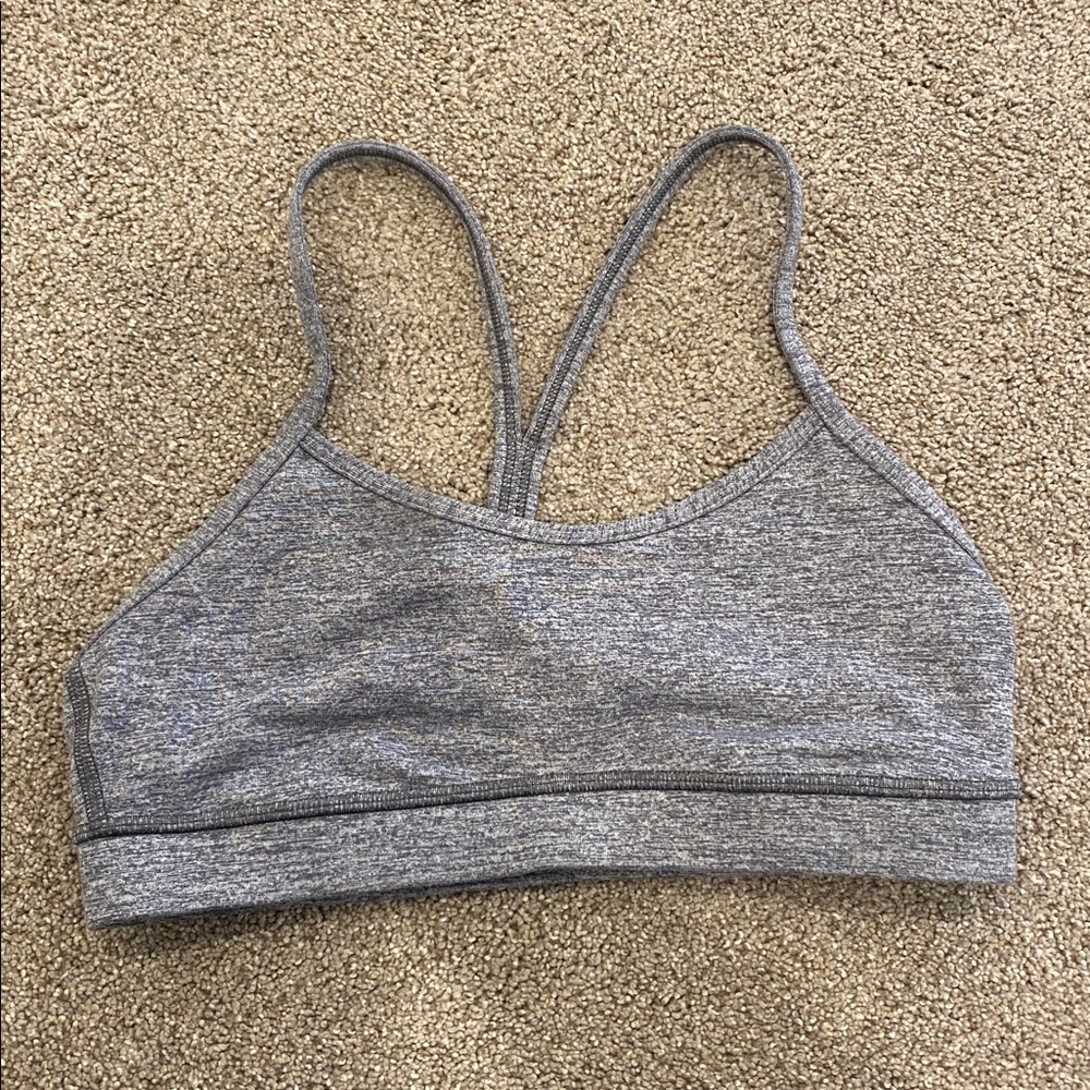 lululemon athletica Gray Sports Bra